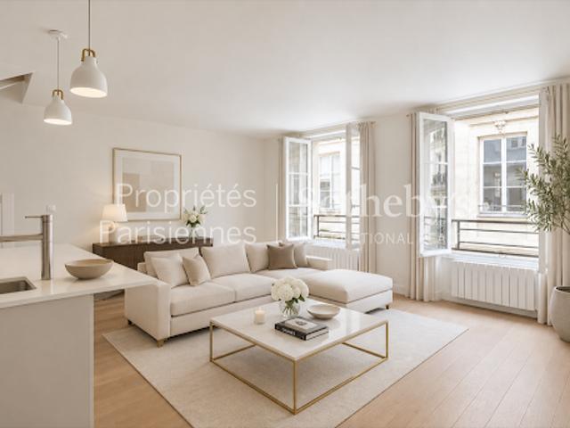 Vente Appartement 2 pièces 62.1 m2 Paris 3ème