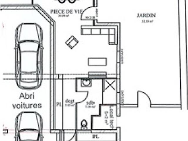 Vente Appartement 2 pièces 64 m2 Valergues