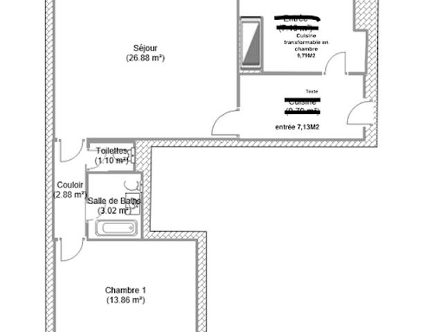 Vente Appartement 3 pièces 64 m2 Nogent sur Marne
