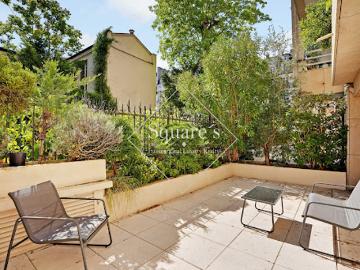 Auteuil Paris, Square Tolstoï - Terrasse