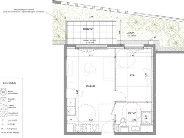 Vente Appartement 2 pièces