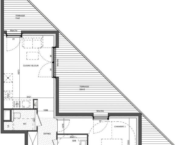 Vente Appartement 2 pièces