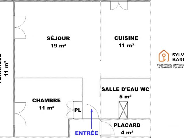 Vente Appartement 2 pièces