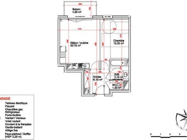 Vente Appartement 2 pièces