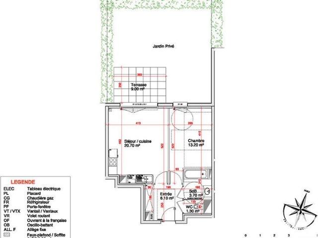 Vente Appartement 2 pièces
