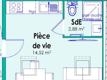 Vente Appartement 2 pièces 19 m2 Sainte Luce sur Loire