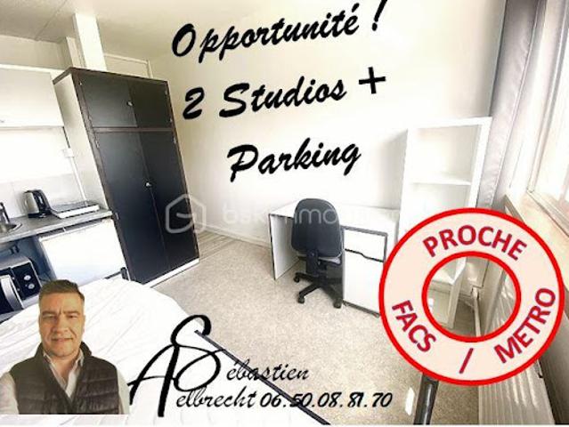 Vente Appartement 2 pièces 21.84 m2 Arras