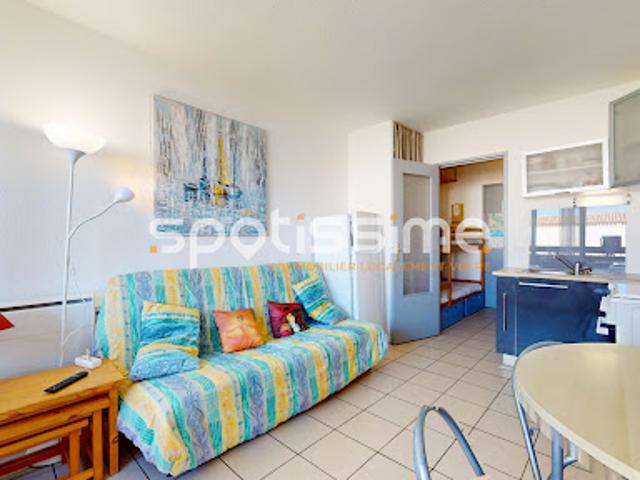 Vente Appartement 2 pièces 21 m2 Le cap d'agde