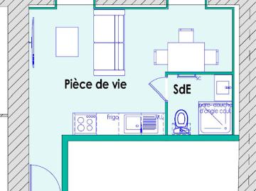 Vente Appartement 2 pièces 21 m2 Sainte Luce sur Loire