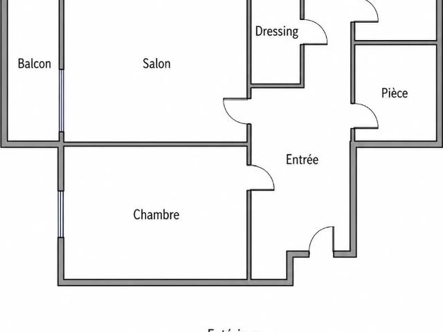 Vente Appartement 2 pièces