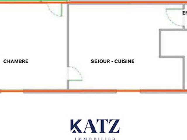 Vente Appartement 2 pièces 27 m2 Vanves