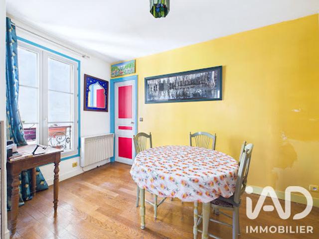Vente Appartement 2 pièces 28 m2 Paris 18ème