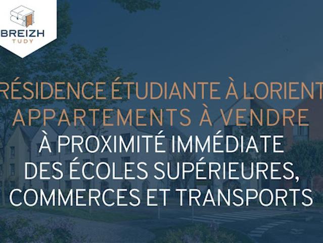 Vente Appartement 2 pièces 29.21 m2 Lorient