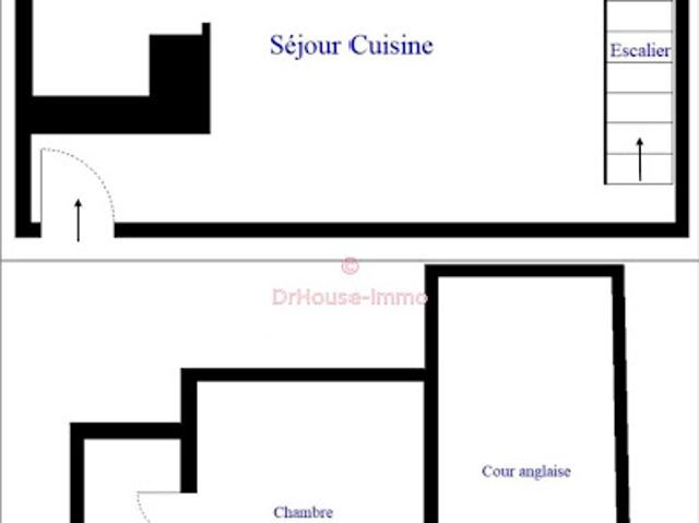 Vente Appartement 2 pièces 29 m2 Paris 15ème