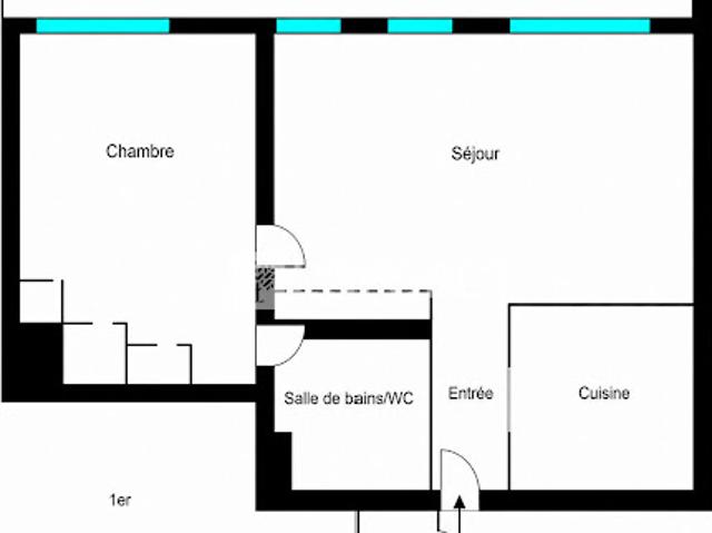 Vente Appartement 2 pièces 33 m2 Paris 16ème