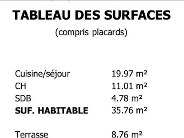 Vente Appartement 2 pièces 35.76 m2 Saint Avé