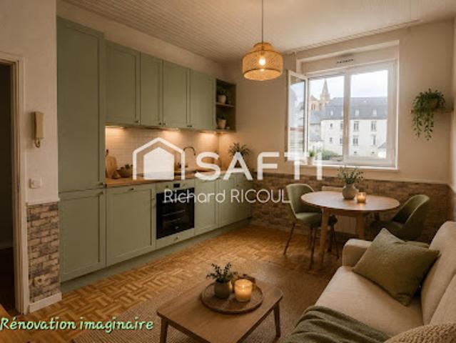 Vente Appartement 2 pièces 36 m2 Lisieux
