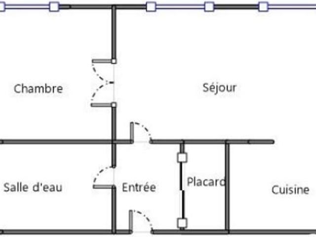Vente Appartement 2 pièces