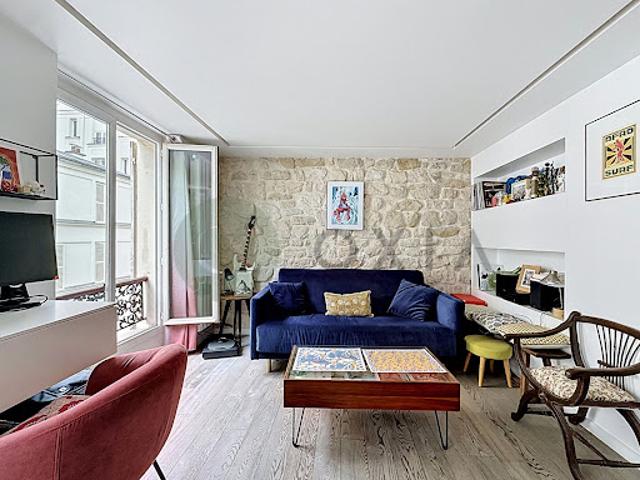 Vente Appartement 2 pièces 38.1 m2 Paris 18ème