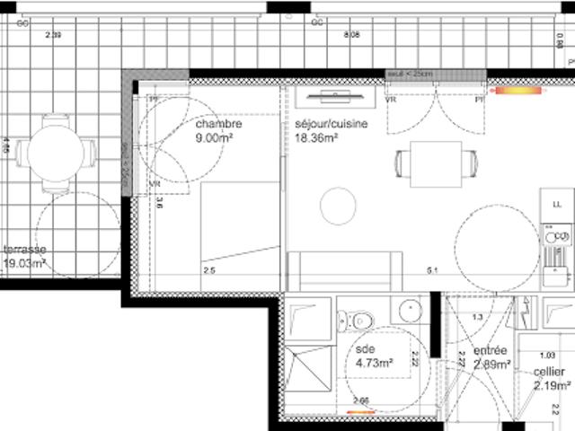 Vente Appartement 2 pièces 38 m2 Évry Courcouronnes