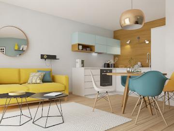Vente Appartement 2 pièces 38 m2 Gentilly