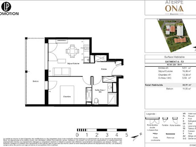 Vente Appartement 2 pièces 39.51 m2 Bayonne
