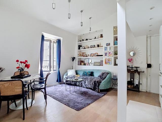 Vente Appartement 2 pièces 39 m2 Paris 17ème