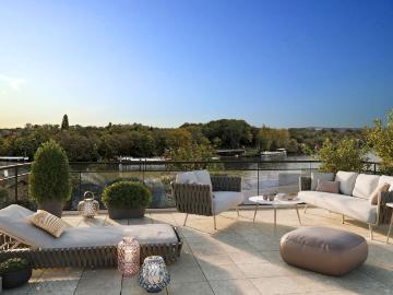 Quai de Chatillon, Champrosay, Essonne, Île-de-France