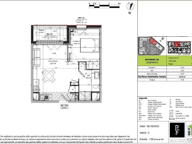Vente appartement 2 pièces Bretteville sur Odon 14