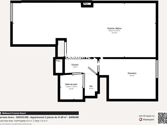 Vente appartement 2 pièces Brest Kerinou Kerichen 29