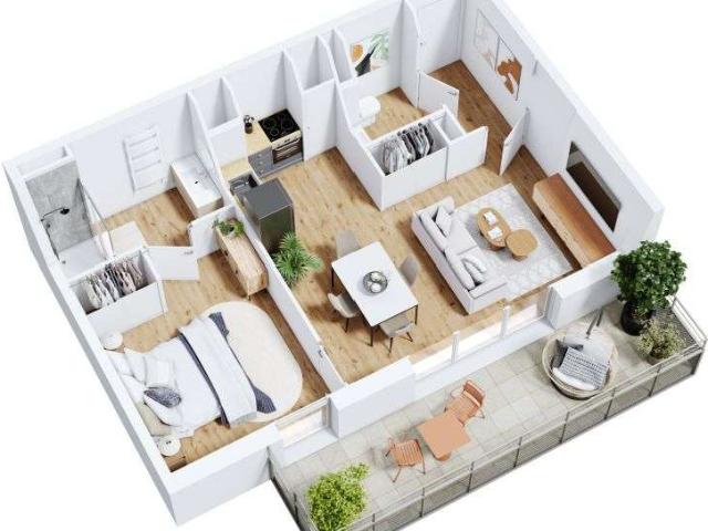 Vente appartement 2 pièces Lanester 56