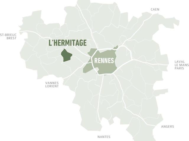 Vente appartement 2 pièces L'Hermitage 35