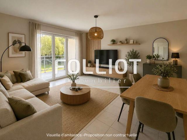 Vente appartement 2 pièces Mathieu 14