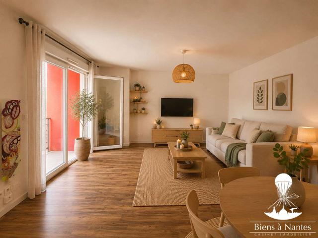 Vente appartement 2 pièces Nantes Canclaux Mellinet 44