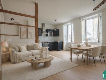 Vente appartement 2 pièces Nantes Chantenay Sainte Anne 44