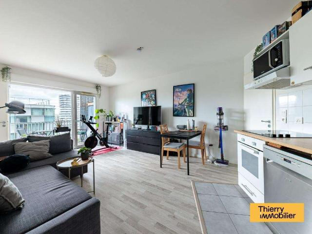 Vente appartement 2 pièces Nantes Gare Sud Malakoff 44