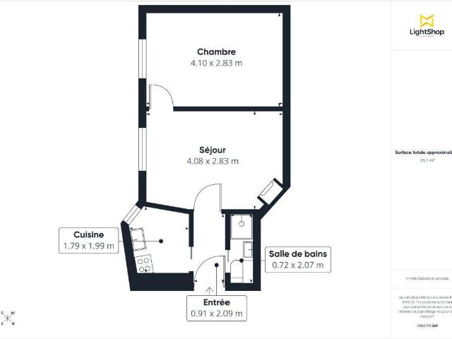 Vente appartement 2 pièces Paris 15e 75
