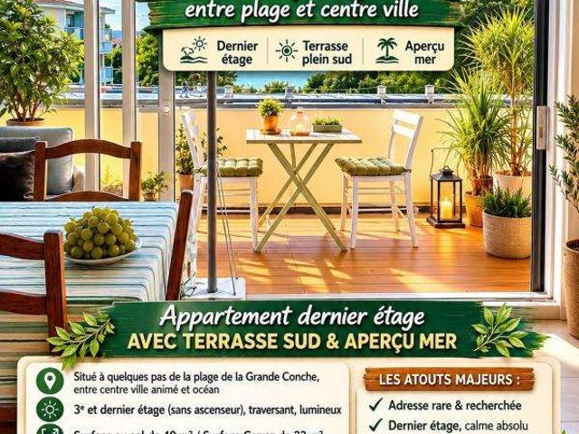 Vente appartement 2 pièces Royan 17