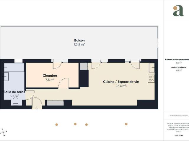 Vente appartement 2 pièces Rueil Malmaison 92