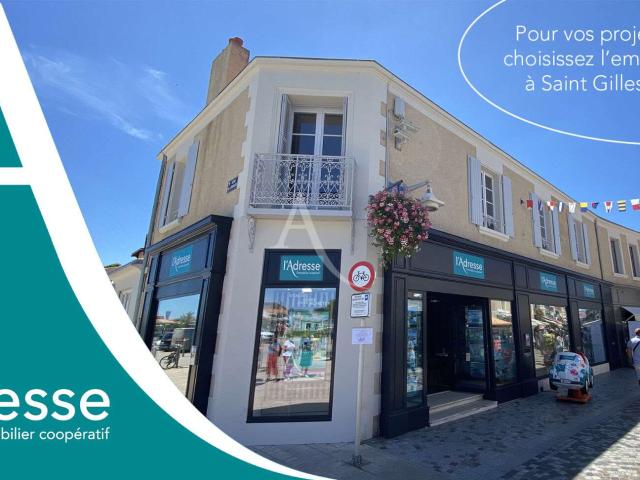 Vente appartement 2 pièces Saint Gilles Croix De Vie Centre Ville 85
