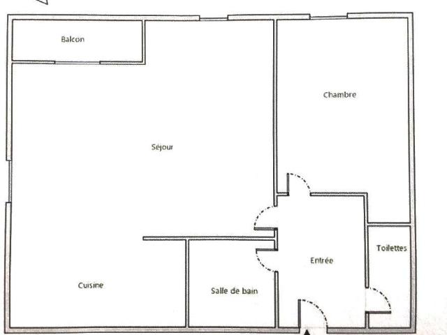 Vente appartement 2 pièces Saint Sébastien Sur Loire Ouche Quinet 44