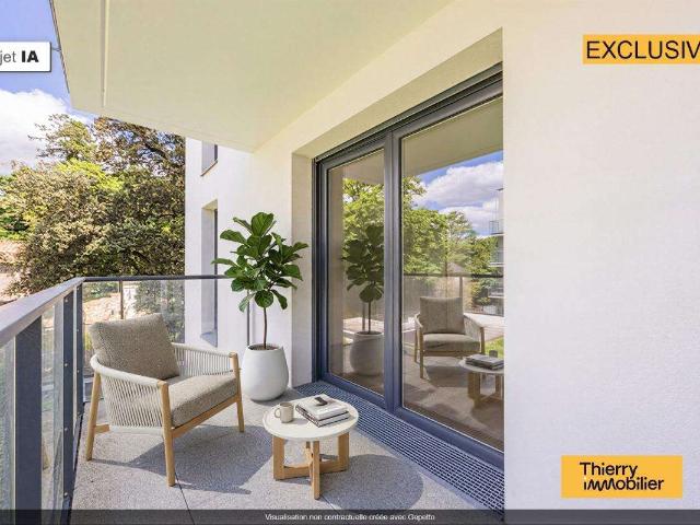 Vente appartement 2 pièces Saint Sébastien Sur Loire Baugerie 44