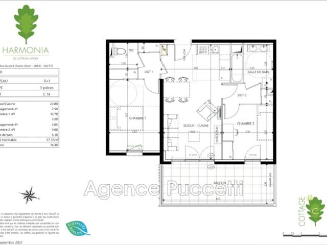 vente appartement 3 Pièce s