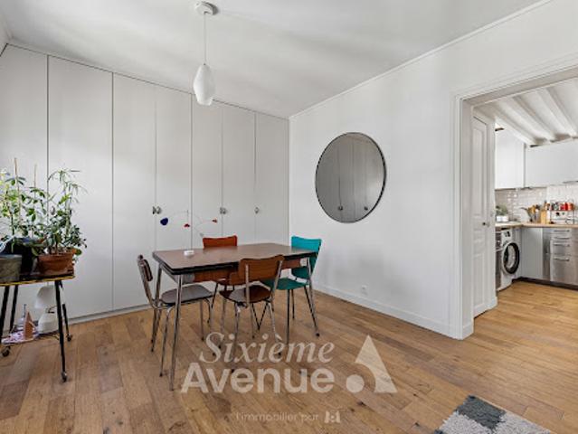 Vente Appartement 3 pièces 40 m2 Paris 18ème