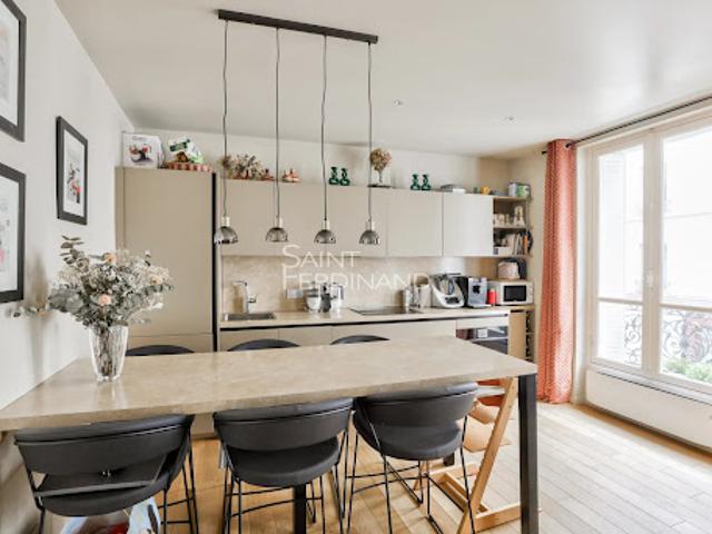 Vente Appartement 3 pièces 48 m2 Paris 17ème