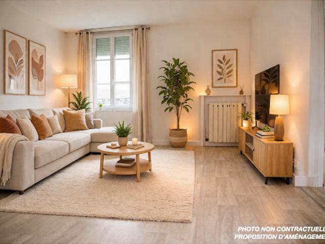 Vente Appartement 3 pièces 49 m2 Vineuil Saint Firmin