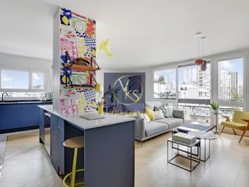 Vente Appartement 3 pièces 53 m2 Paris 20ème