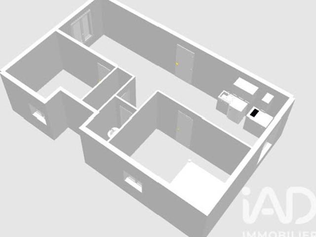 Vente Appartement 3 pièces 50 m2 Allevard
