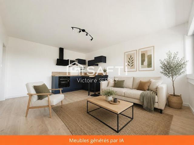 Vente Appartement 3 pièces 50 m2 Herouville saint clair