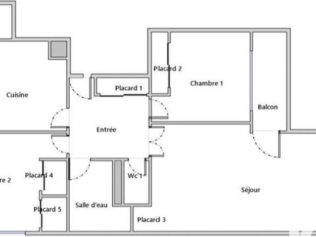 Vente Appartement 3 pièces